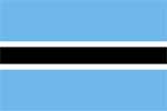 National Flag of Botswana